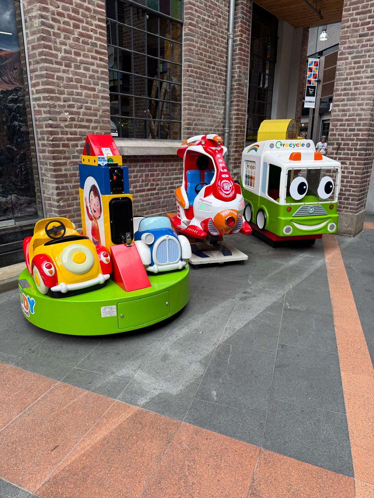 Kiddy ride brandweerwagen